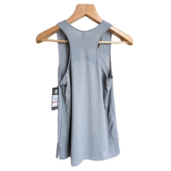NWT Under Armour HeatGear Notre Dame Rec Sports Staff Grey Racerback Tank, XS - Picture 2 of 11